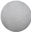 Wolk vloerkleed MZ-Y057, effen lichtgrijs met een dichte, hoge pool